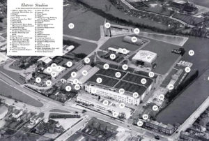 elstree aerial photo around 1960 1000p